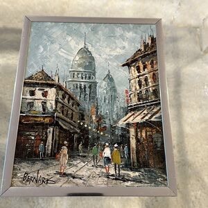 Signed Impressionistic Oil Painting